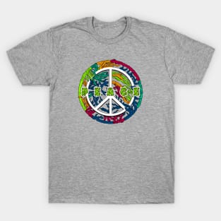 Colorful Peace Sign T-Shirt